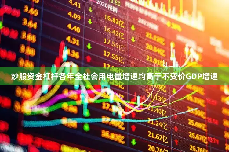 炒股资金杠杆各年全社会用电量增速均高于不变价GDP增速