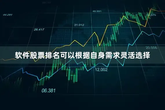 软件股票排名可以根据自身需求灵活选择